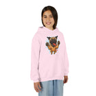 Adorable Pug Youth Hoodie with Fun Design - Perfect for Pet Lovers, Gifts for Kids, Casual Wear, Birthday Present, Dog Lover Apparel