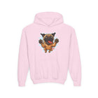 Adorable Pug Youth Hoodie with Fun Design - Perfect for Pet Lovers, Gifts for Kids, Casual Wear, Birthday Present, Dog Lover Apparel