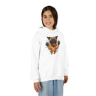 Adorable Pug Youth Hoodie with Fun Design - Perfect for Pet Lovers, Gifts for Kids, Casual Wear, Birthday Present, Dog Lover Apparel