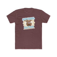 Load image into Gallery viewer, Chocolate Labrador Dog Squirrel Patrol - Men's Cotton Crew Tee