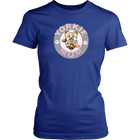 yorkie mom blue tshirt for yorkshire terrier dog lovers