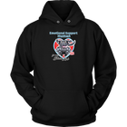Emotional Support Human - Black Labrador Retriever - Unisex Hoodie