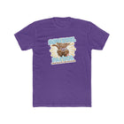 Chocolate Labrador Dog Squirrel Patrol - Men's Cotton Crew Tee