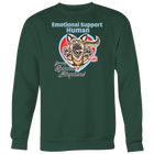 Emotional Support Human - German Shepherd - Sweatshirt Big Print