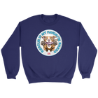 Rescue is my favorite breed navy blue  sweatshirt - Red nose pit bull collection