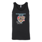 A black tank top with the original German Shepherd design by OMG You're Home