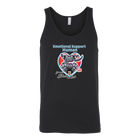 Emotional Support Human - Black Labrador Retriever - Canvas Unisex Tank