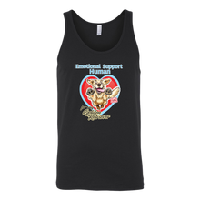 Load image into Gallery viewer, Emotional Support Human - Golden Retriever - Canvas brand Unisex Tank