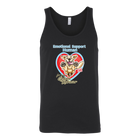 Emotional Support Human - Golden Retriever - Canvas brand Unisex Tank