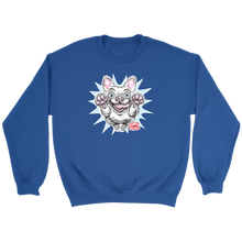 Load image into Gallery viewer, White French Bulldog - Frenchie Dog Lover's Crewneck Sweatshirt