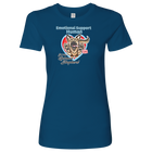 Emotional Support Human - German Shepherd - Next Level Womens Shirt