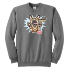 German Shepherd Youth Crewneck Sweatshirt