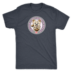 Rescue is my favorite breed on a men's vintage black t-shirt featuring the Yorkie
