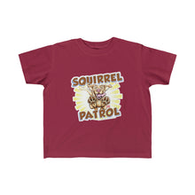 Load image into Gallery viewer, Cute Yellow Labrador Retriever Puppy Dog Squirrel Patrol - Kid's Fine Jersey Tee