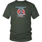 Emotional Support Human - Boston Terrier - District Unisex Shirt