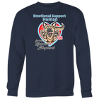 Emotional Support Human - German Shepherd - Sweatshirt Big Print