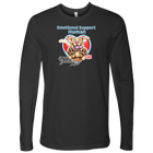 Emotional Support Human - Yellow Labrador Retriever