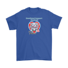 Emotional Support Human - Blue Nose Pitbull - Gildan Mens T-Shirt