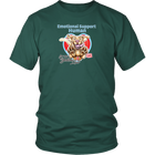 Emotional Support Human - Yellow Labrador Retriever - District Unisex Shirt