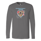 Emotional Support Human - German Shepherd - Canvas brand Long Sleeve Shirt