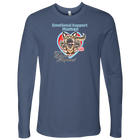 Emotional Support Human - German Shepherd - Next Level Mens Long Sleeve