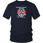 Emotional Support Human - Boston Terrier - District Unisex Shirt