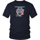 Emotional Support Human - Black Labrador Retriever - District Unisex Shirt