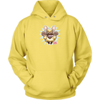 yellow Unisex Hoodie featuring the OMG Fawn French Bulldog - Frenchie