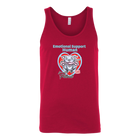 Emotional Support Human - Blue Nose Pitbull - Canvas brad Unisex Tank