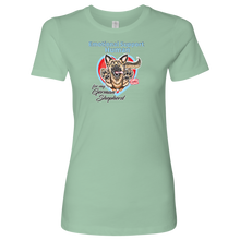 Load image into Gallery viewer, Emotional Support Human - German Shepherd - Next Level Womens Shirt