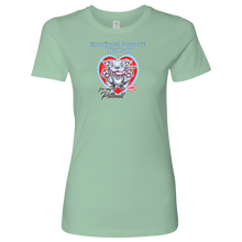 Load image into Gallery viewer, Emotional Support Human - Blue Nose Pitbull - Womens Shirt for Pittie Dog Lovers