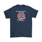 Emotional Support Human - Boston Terrier - Gildan Mens T-Shirt