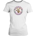 yorkie mom white tshirt for yorkshire terrier dog lovers