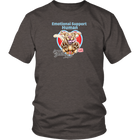 Emotional Support Human - Yellow Labrador Retriever - District Unisex Shirt