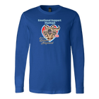 Emotional Support Human - German Shepherd - Canvas brand Long Sleeve Shirt