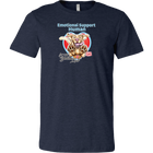 Emotional Support Human - Yellow Labrador Retriever - Canvas brand Mens Shirt