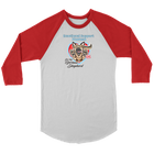 Emotional Support Human - German Shepherd - Canvas brand Unisex 3/4 Raglan