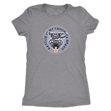 Load image into Gallery viewer, Rescue is My Favorite Breed - Black Labrador Women's Triblend