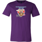 Emotional Support Human - Yellow Labrador Retriever - Canvas brand Mens Shirt