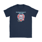 Emotional Support Human - Blue Nose Pitbull - Gildan Womens T-Shirt