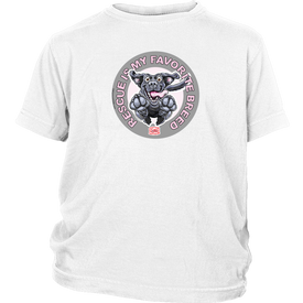 Rescue is My Favorite Breed - Black Labrador Youth Shirt