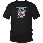 Emotional Support Human - Black Labrador Retriever - District Unisex Shirt