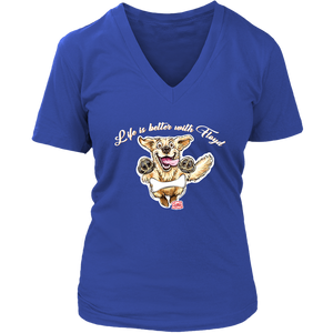 Golden Retriever - Customized design - Life is Better with Floyd (Your Dog's Name)