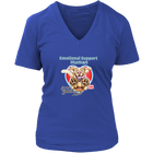 Emotional Support Human - Yellow Labrador Retriever - District Womens V-Neck