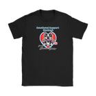 Emotional Support Human - Boston Terrier Womens T-Shirt for Bostie Dog Lovers