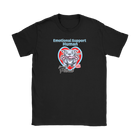 Emotional Support Human - Blue Nose Pitbull - Gildan Womens T-Shirt