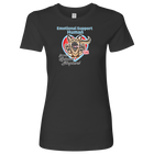 Emotional Support Human - German Shepherd - Next Level Womens Shirt