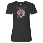 Emotional Support Human - Black Labrador Retriever - Womens Shirt for Dog Lovers