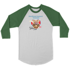 Emotional Support Human - Yellow Labrador Retriever - Canvas Unisex 3/4 Raglan