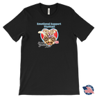 Emotional Support Human - Yellow Labrador Retriever - Canvas brand Mens T-Shirt